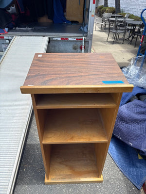 Solid Hardwood Podium (23x19x42)