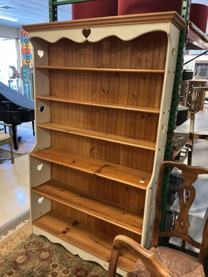 Cottage Style Display Bookcase (48x12x80)