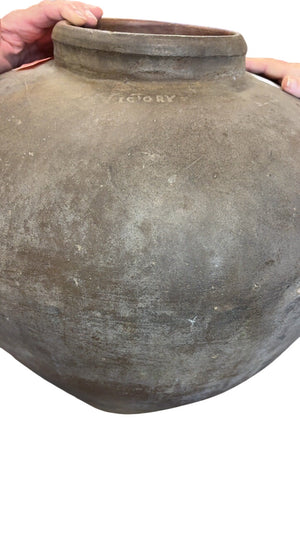 Victory Rustic Earthenware Floor Vase – 22”