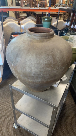 Victory Rustic Earthenware Floor Vase – 22”