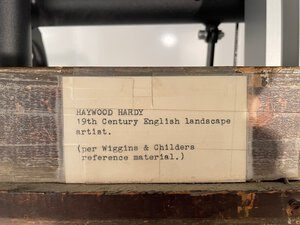 Haywood Hardy - Landscape Painting - Needs Repair