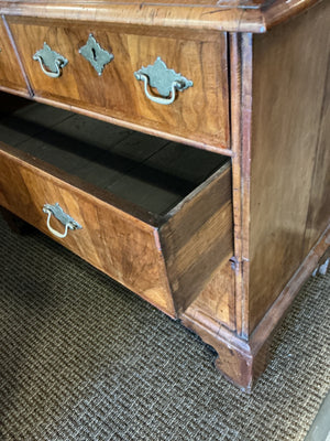 Burlwood Chest Of Drawers