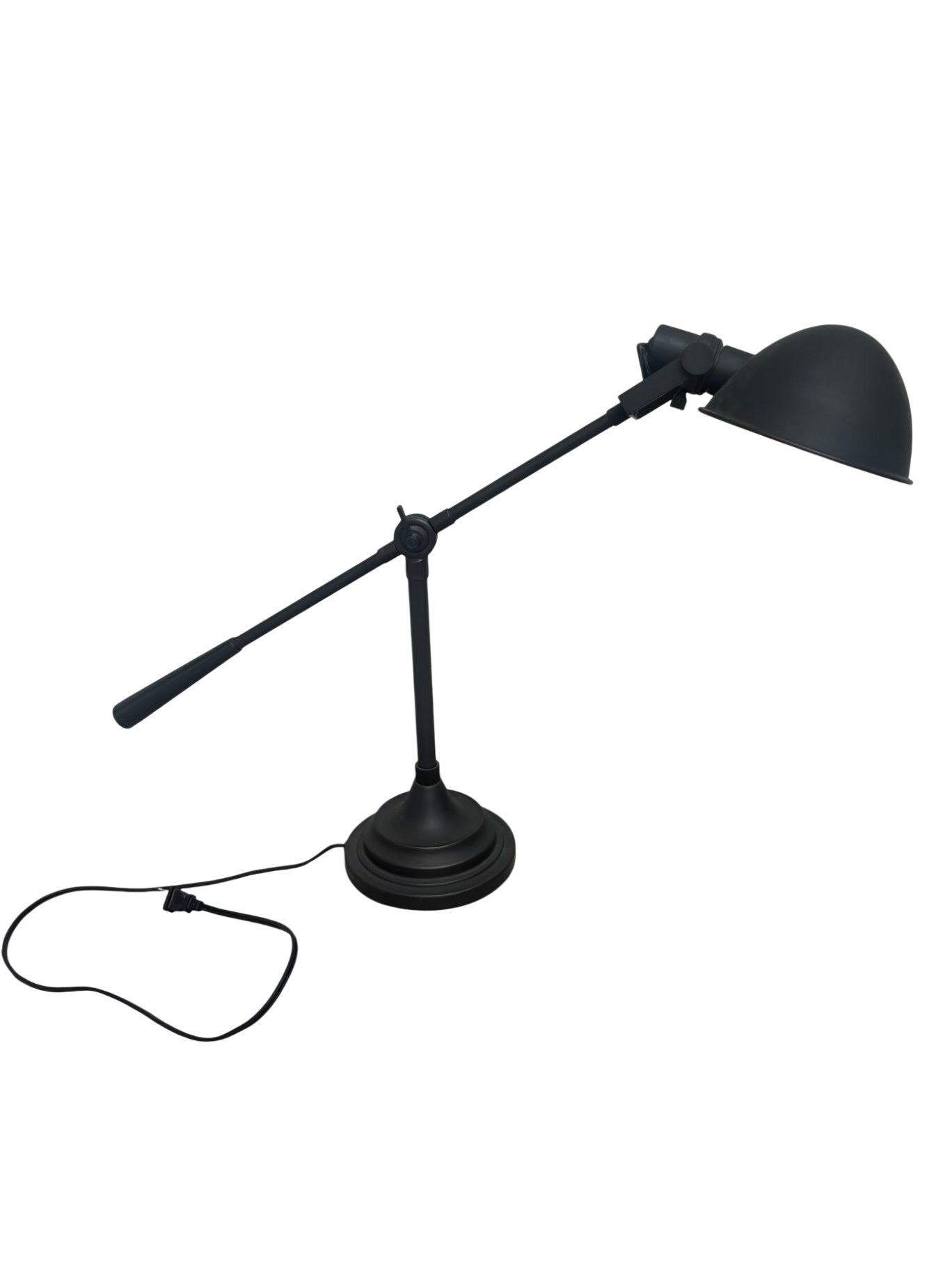 Restoration Hardware Matt Metal Desk Lamp 15" H x 30" W