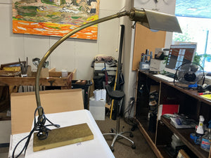 Vintage Brass Table Lamp
