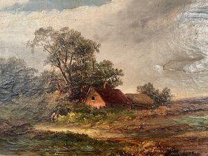 Haywood Hardy - Landscape Painting - Needs Repair