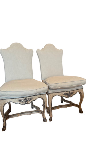 Antique French Chairs (pair)