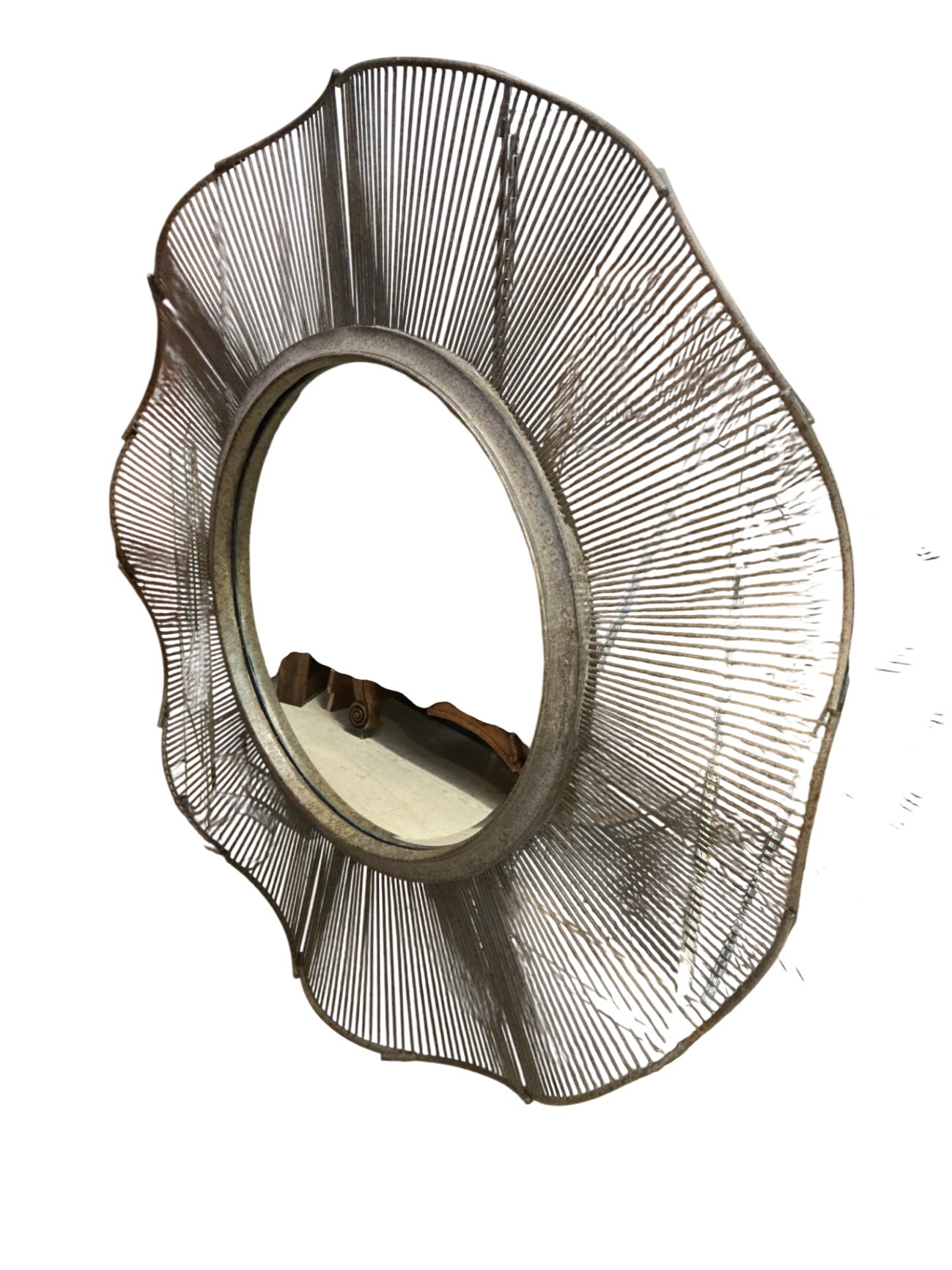 Uttermost Temecula 60" Forged Metal  Mirror