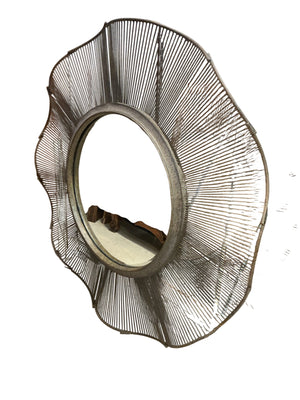 Uttermost Temecula 60" Forged Metal  Mirror