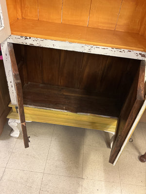 Rustic Distress Chippy Painted Hutch (36x74)