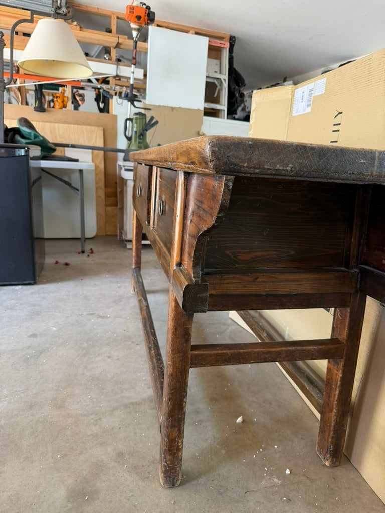 Chinese Altar Table 75” x 20” x 33”