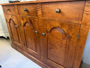 D. R. Dimes Tiger Maple Buffet 35x 53x 15