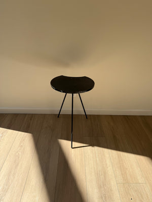 Small Black Moon Side Table Hight 22” x 22” x 16”