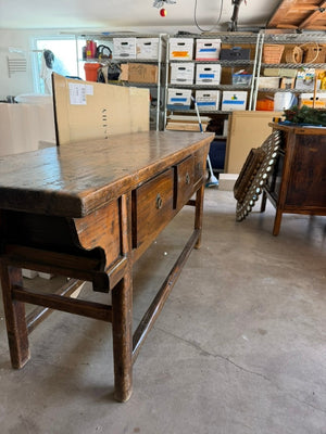 Chinese Altar Table 75” x 20” x 33”