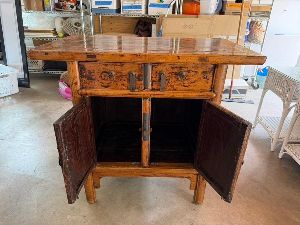 Ming Dynasty Style  Cabinet 40 x 24 x 36