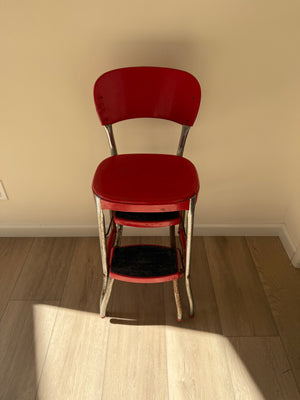 COSCO Metal folding Step Stool Chair