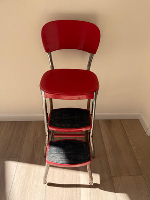 COSCO Metal folding Step Stool Chair
