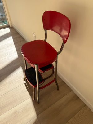 COSCO Metal folding Step Stool Chair