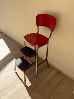 COSCO Metal folding Step Stool Chair