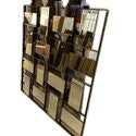 Modern Multi Faceted Mirror (9" x 59")