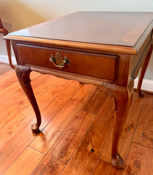 Stanley lacquered Side Table (American Craftsman Collection) 23"W x 28"D x 23"H