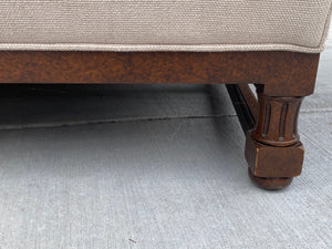Beige Upholstered Sofa 98x38x34 