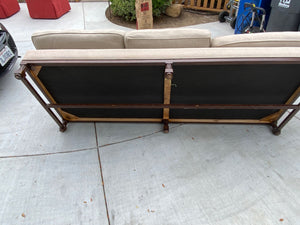 Beige Upholstered Sofa 98x38x34 