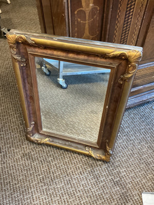 French Rococo Revival 1940’s Gilded Mirror 18x24