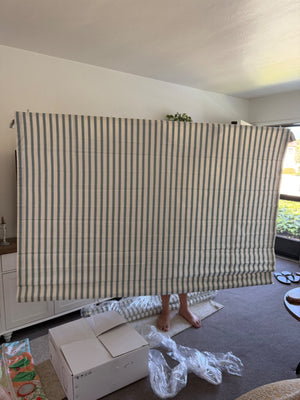Roman shade 60 x 48