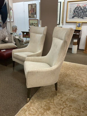 145-Caracole Perfect Pairing High-Back Chairs (Pair)