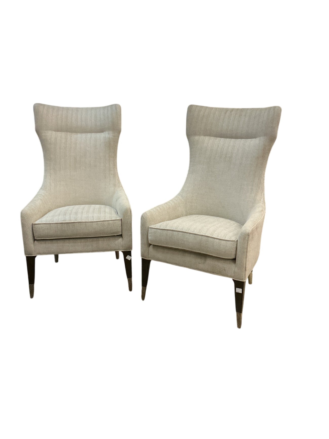 Caracole Perfect Pairing High-Back Chairs (Pair)
