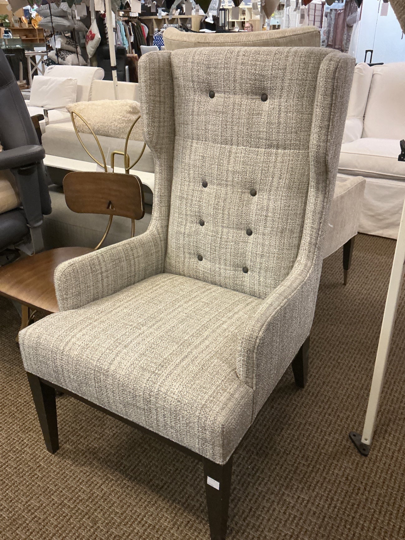 High Back Wing Chair