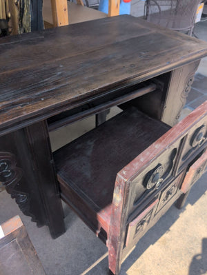 Chinese Butterfly Cabinet/Desk 41x21x32