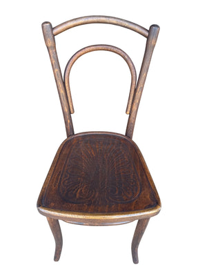 Thonet Bent Bamboo Bistro Chair