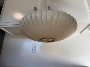 Vintage George Nelson Howard Miller “Saucer” Bubble Lamp, Model H-727