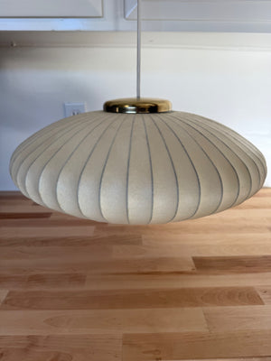 Vintage George Nelson Howard Miller “Saucer” Bubble Lamp, Model H-727
