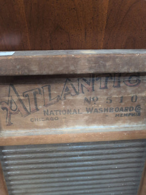 Antique Galss Washboard