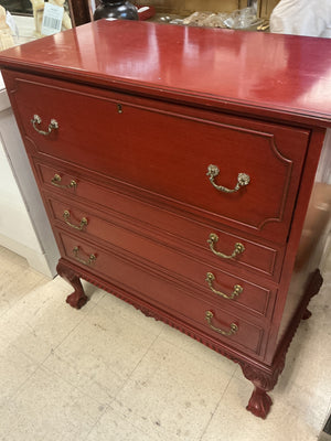 Red Laquered Butler's Pantry