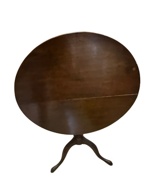 Wooden Tilt Top Table 29x27
