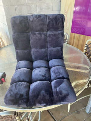 Blue Velvet Gaming Chair