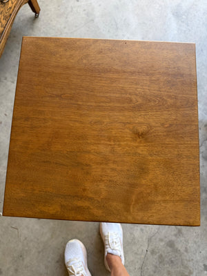 Antique Style Square Stand/Side Table 14" x 14" x 30"