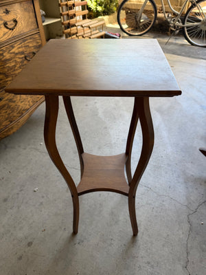 Antique Style Square Stand/Side Table 14" x 14" x 30"