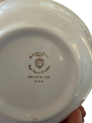 Governor’s Mansion Vogue Ceramic Industries “Arlington” Dinnerware Set Service for 10 (37 Pieces)
