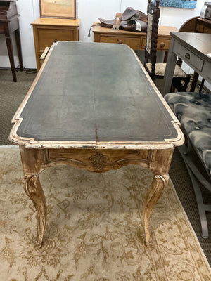 French Country Distressed Writing Desk 86x29x30