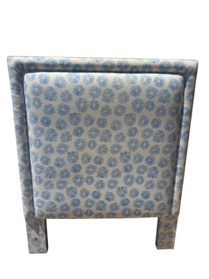 Matching Twin Headboards with Custom Schumacher Fabric,  (each)42” x 52”