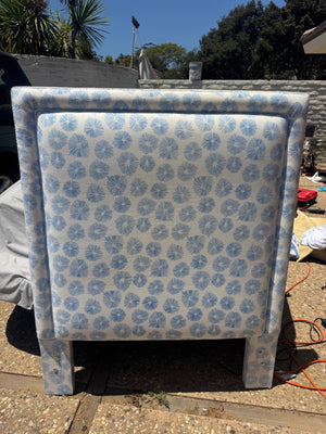 Matching Twin Headboards with Custom Schumacher Fabric,  (each)42” x 52”