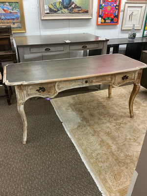 French Country Distressed Writing Desk 86x29x30