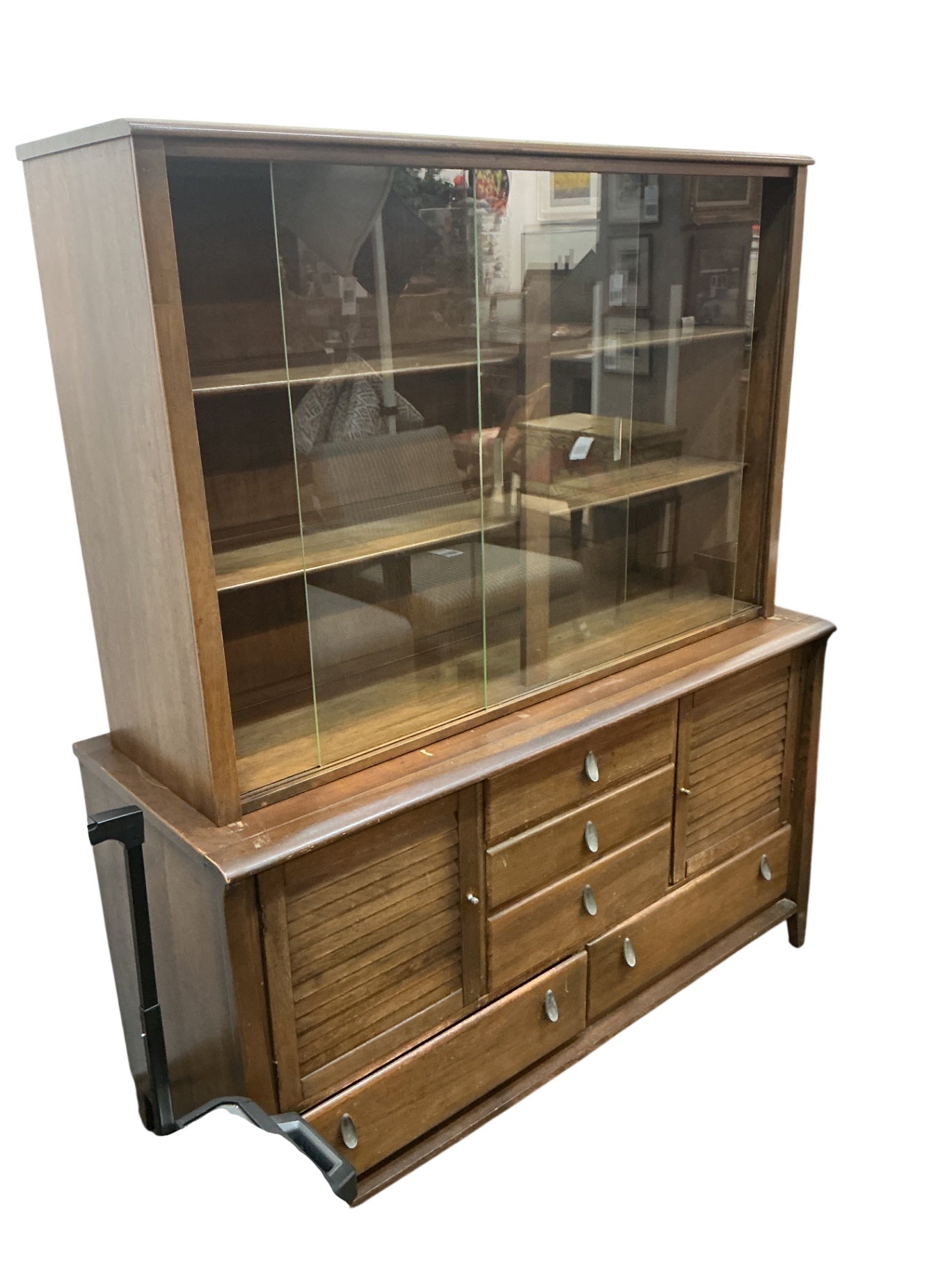 Wooden Display China Cabinet 50 x 64 x 18