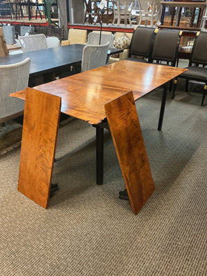 D R Dimes Tiger Maple Dining Table 35x72x30 