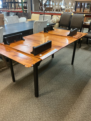 D R Dimes Tiger Maple Dining Table 35x72x30 