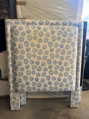 Matching Twin Headboards with Custom Schumacher Fabric,  (each)42” x 52”